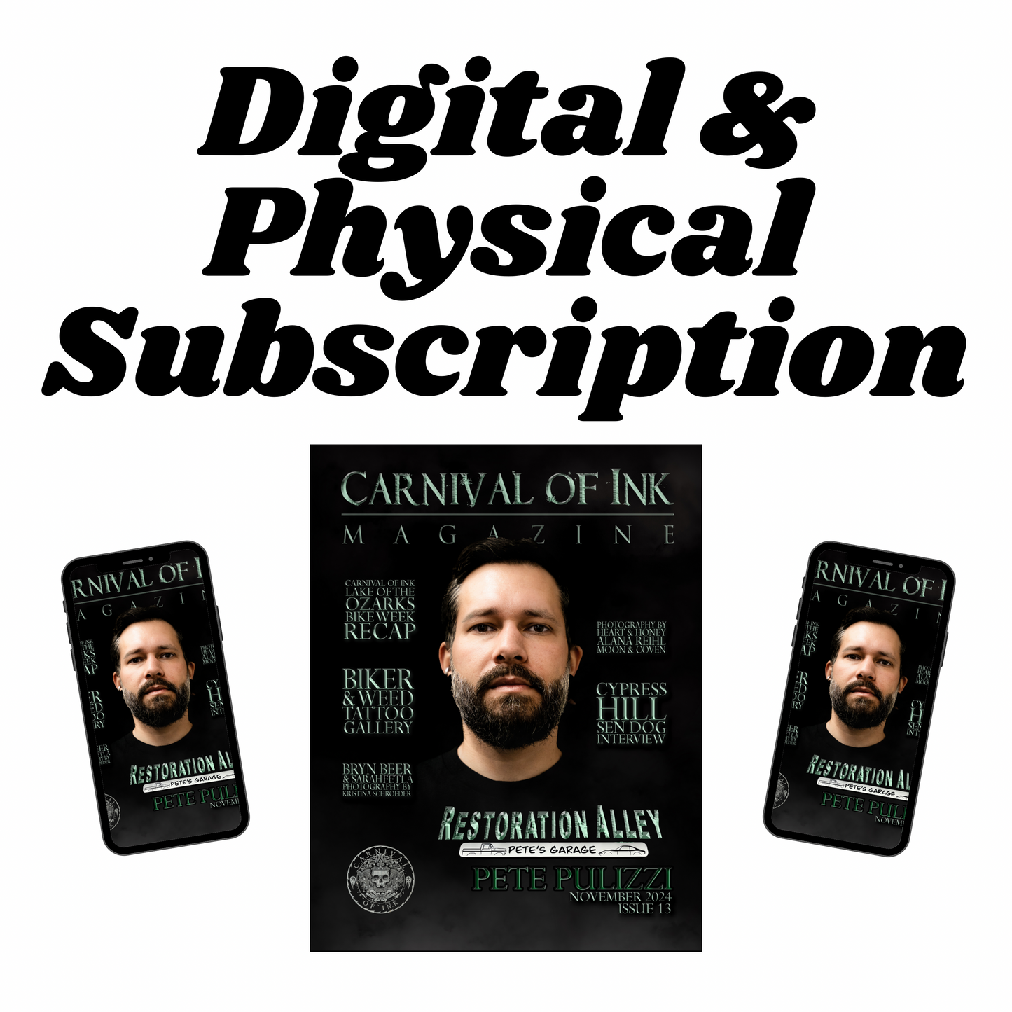 Digital & Physical Magazine Subscription